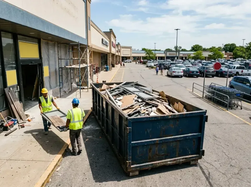 retail-store-renovation-debris-003 — frequently asked questions, Roll-off Dumpster Rentals in Huber Heights, OH